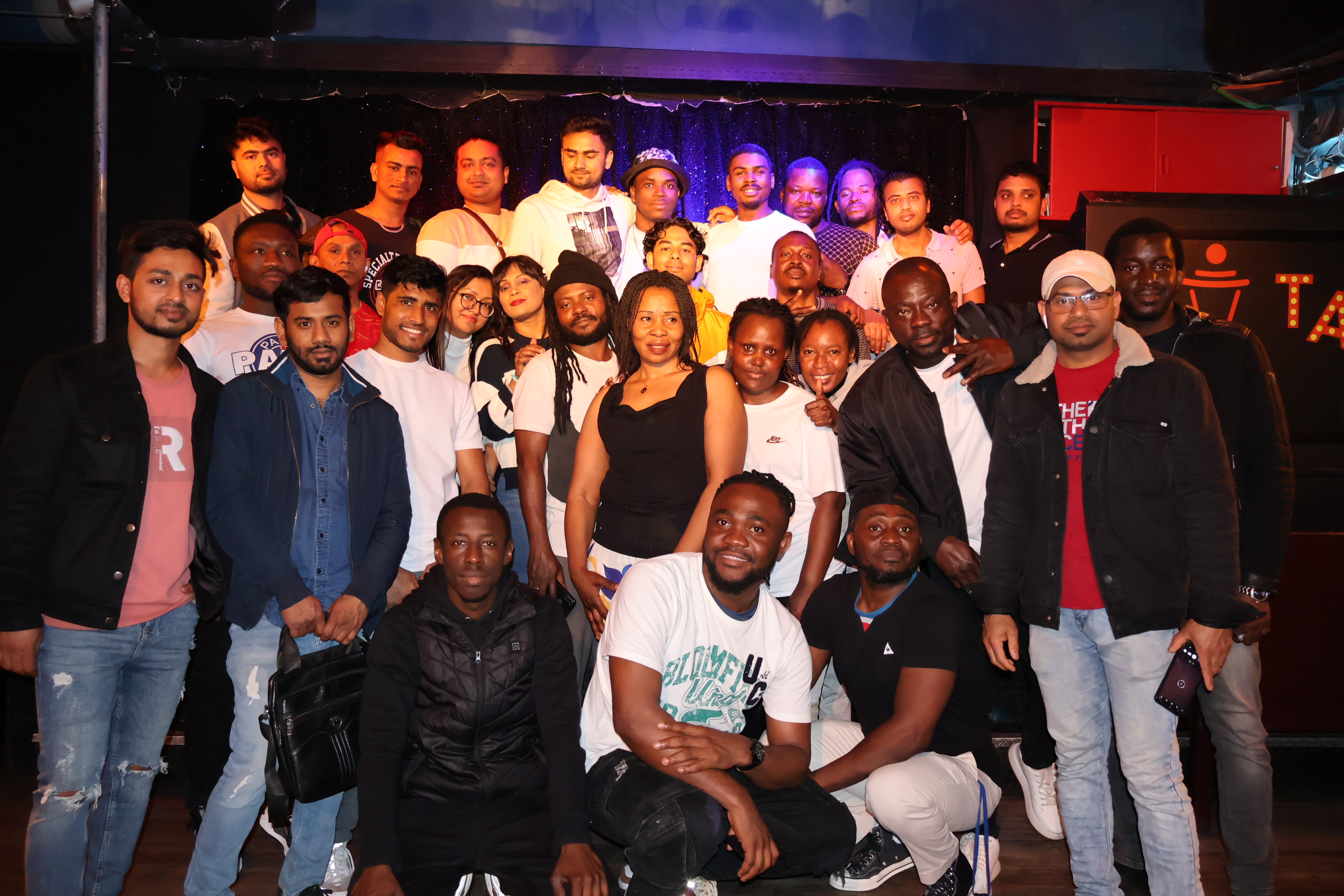 Bénévoles lors d'une action de solidarité terrain